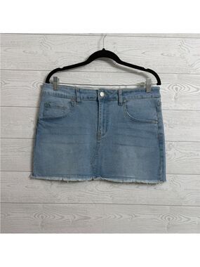 Rise Supply Women’s Denim Stretch Mini Skirt. Size XL